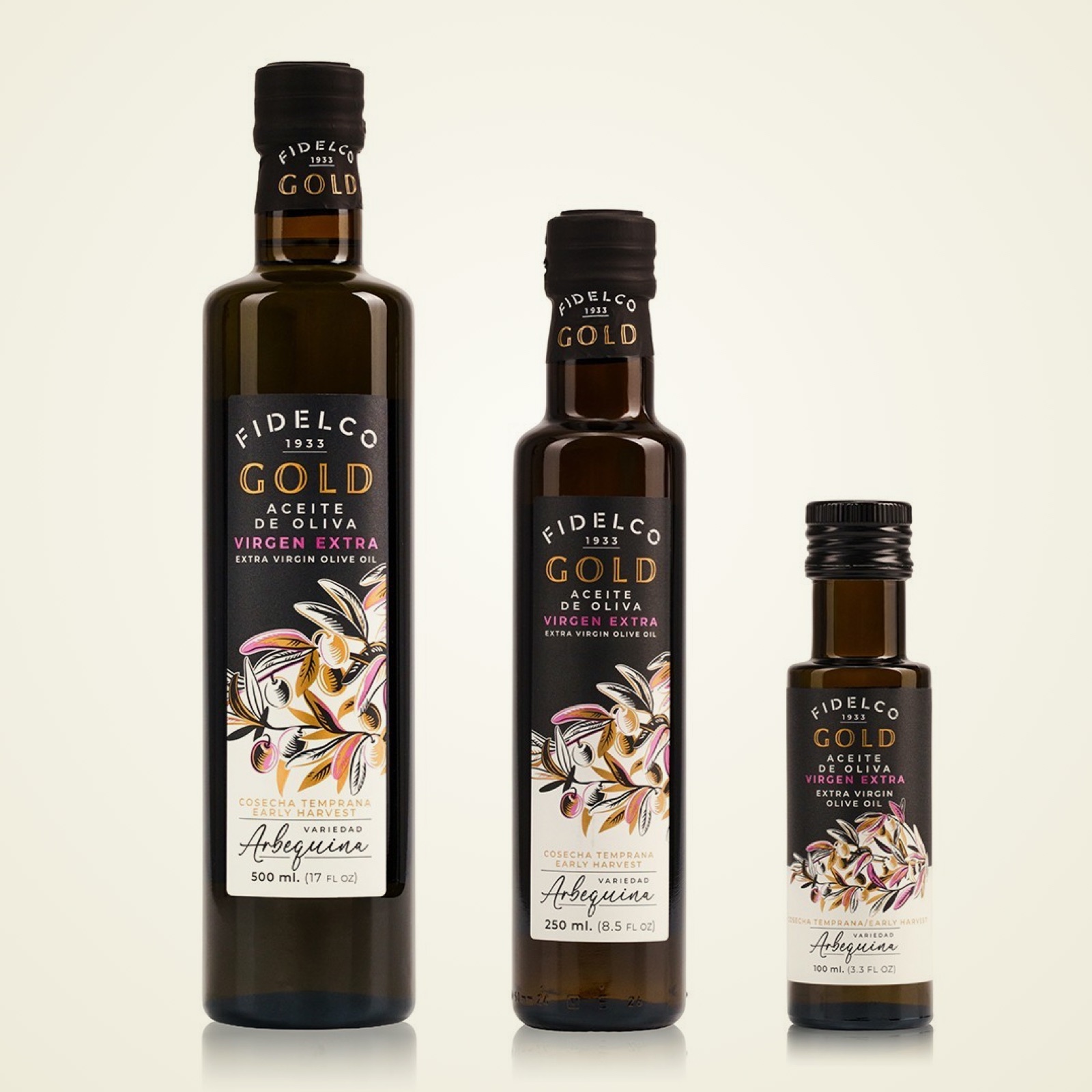 Aceite de oliva virgen extra Fidelco Gold