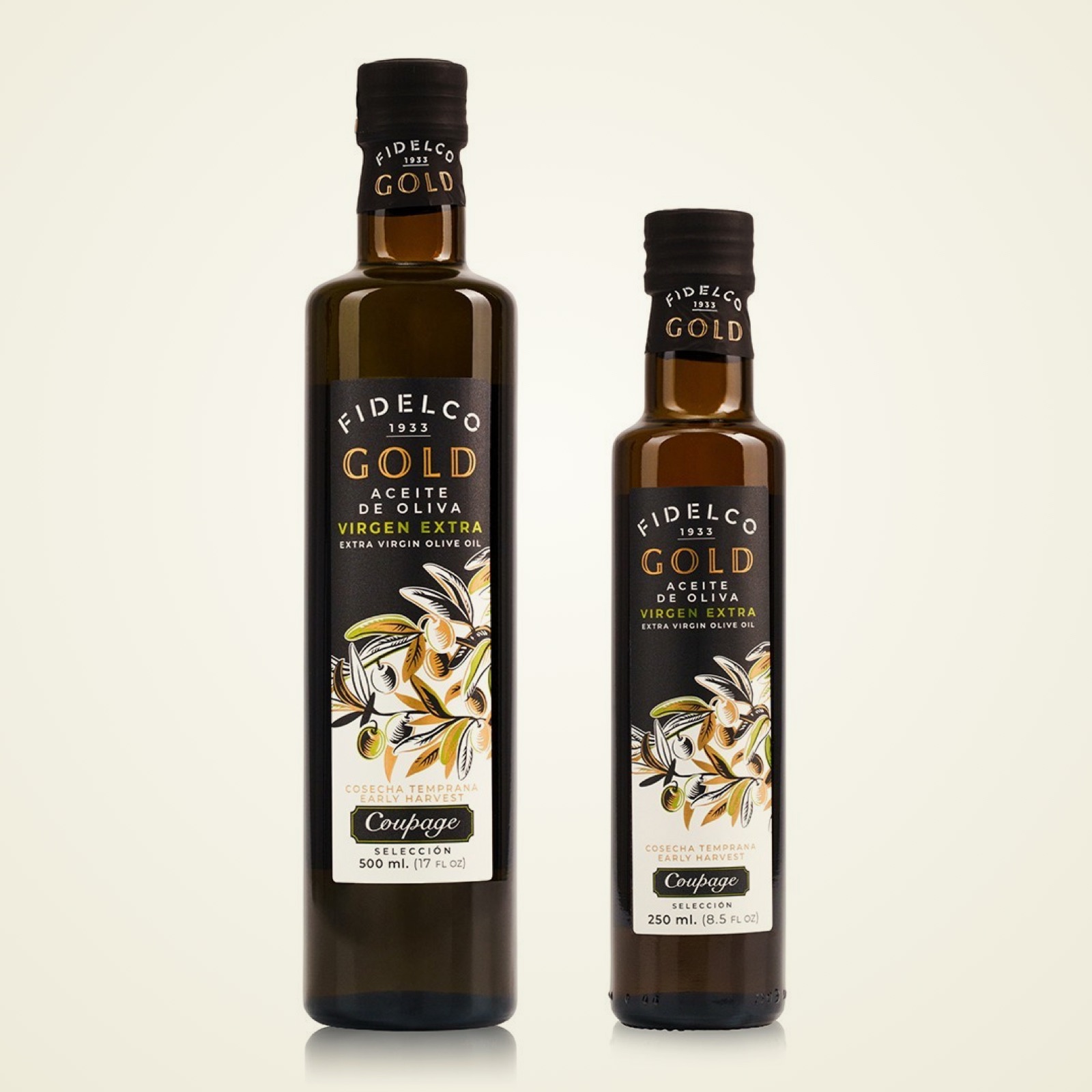 Aceite de oliva virgen extra Fidelco Gold Coupage